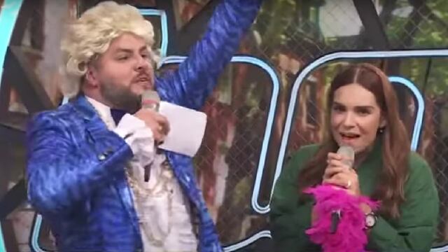 Paul Stanley y Tania Rincón