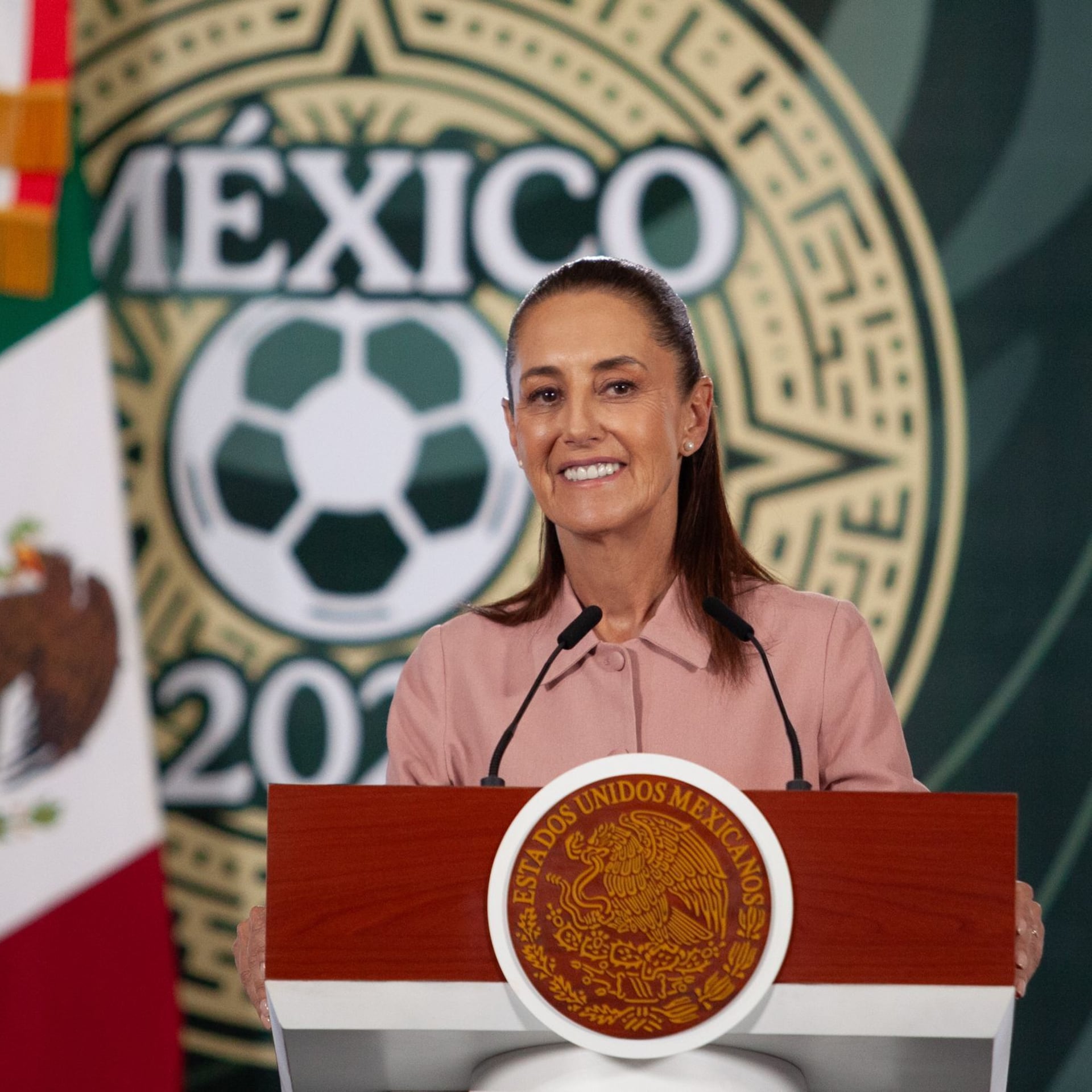 Sheinbaum quiere vivir la inauguración del Mundial junto a aficionados en el Zócalo