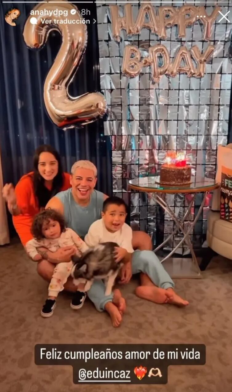 Eduin Caz celebra su cumpleaños 28