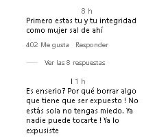 Usuarios muestran su apoyo a Akasha.
