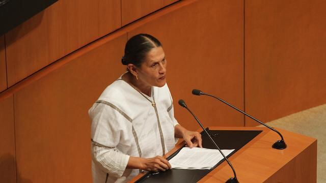 Jesusa Rodríguez logra que el Senado sirva platillos veganos