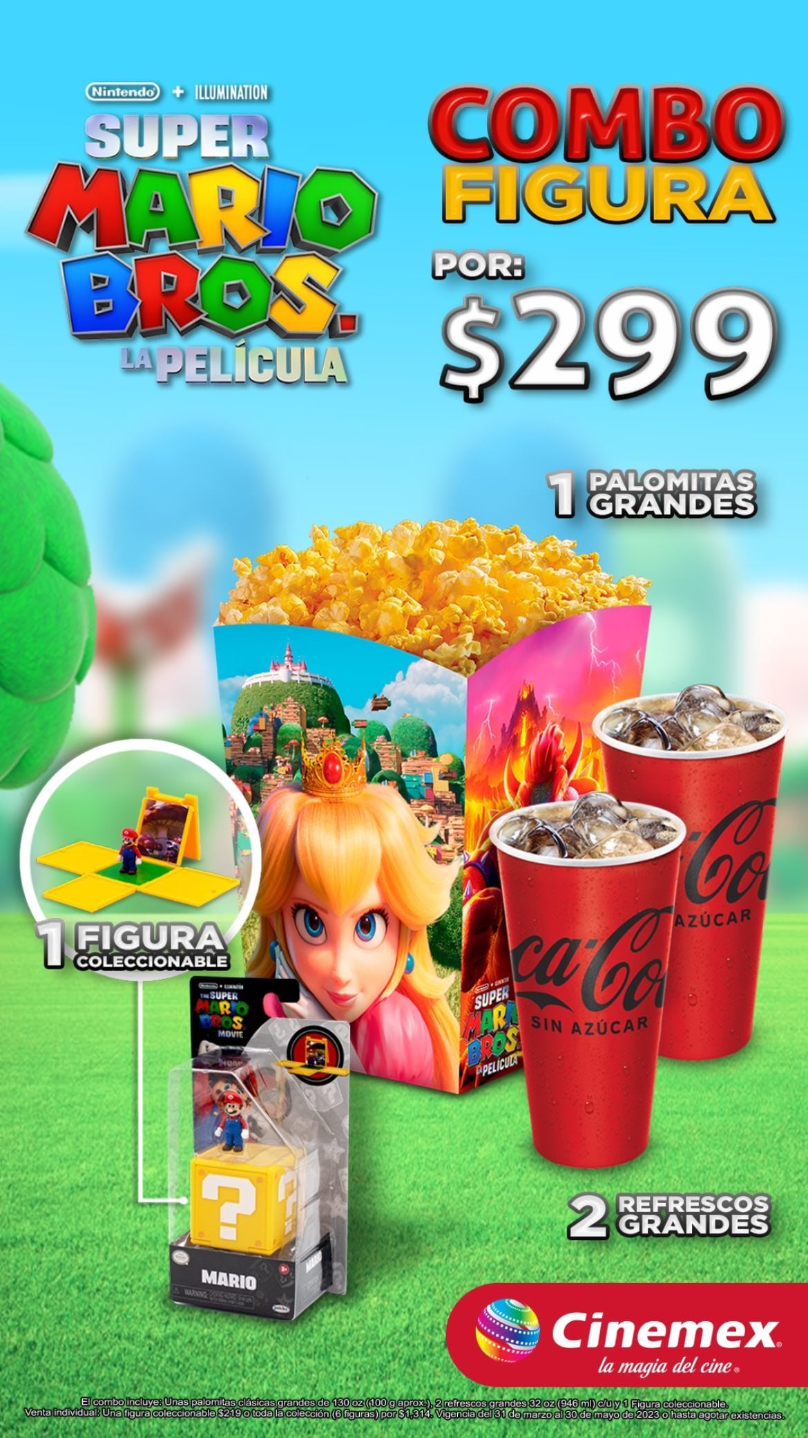 Cinemex tiene varias sorpresas de Super Mario Bros. La Película