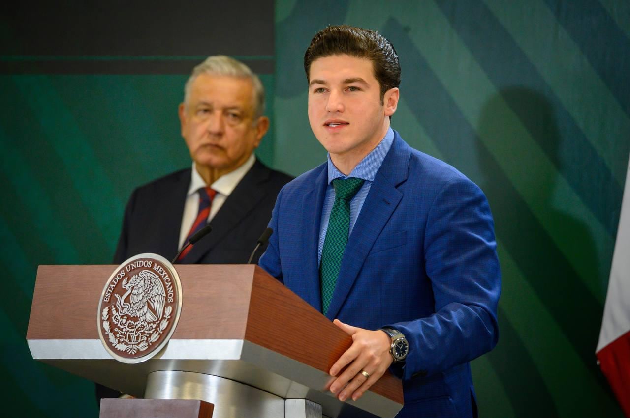Samuel García y AMLO