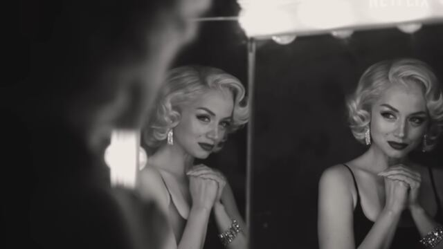 Ana de Armas en Blonde de Netflix.