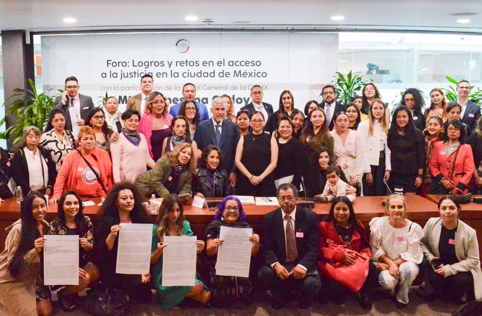 Agenda Feminista desde el Senado reconoce logros y retos de Ernestina Godoy