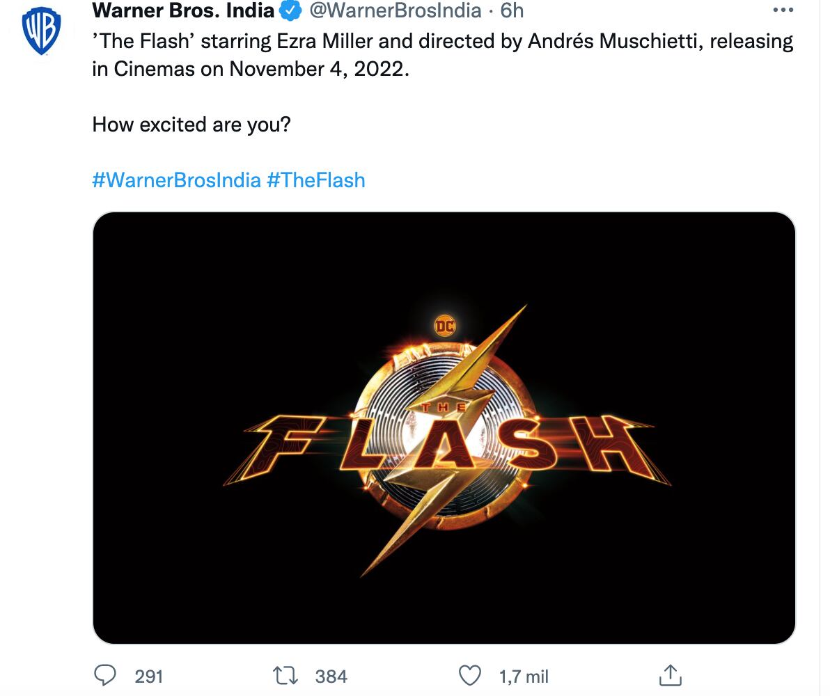 Nuevo logo de 'The Flash'