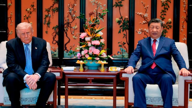 Trump realiza una visita de Estado a China con una comitiva de empresarios
