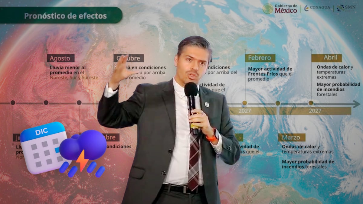 Conagua alerta por El Niño en México y revela el pronóstico para julio ...