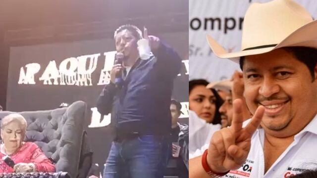 Alcalde de Comitán, Chiapas, le grita culeros a los hombres frente a Paquita la del Barrio