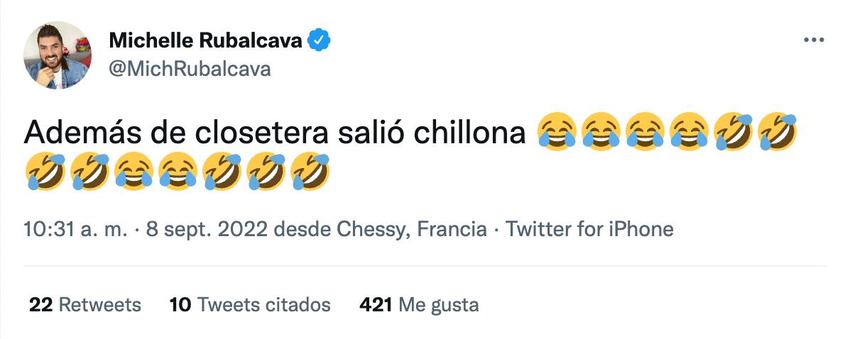 Michelle Ruvalcaba, excompañero de Gustavo Adolfo, se burla de él