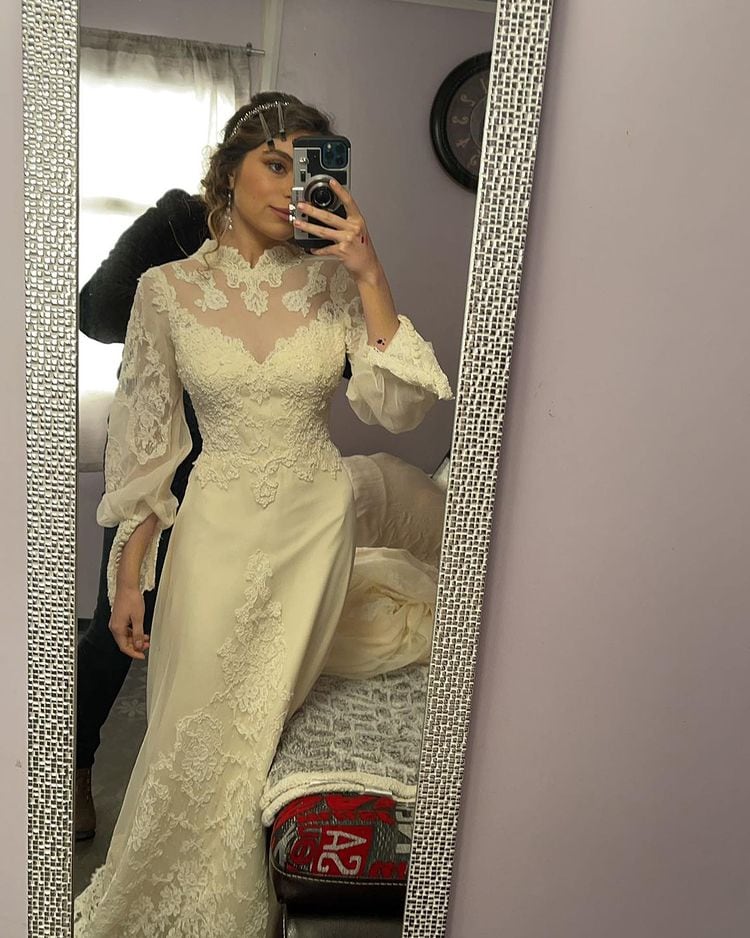 Sofía Castro se viste de novia