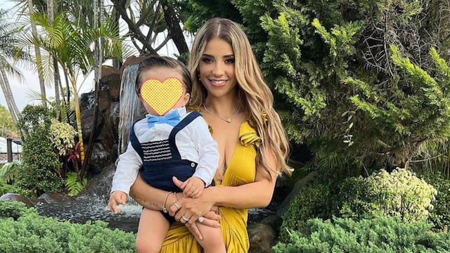 Ferka y su hijo Leonel.