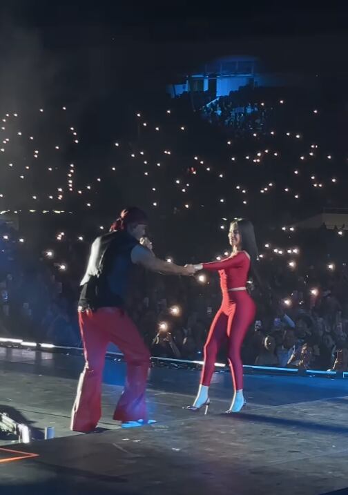 Yailin La Más Viral, invitada especial en el concierto de Aventura