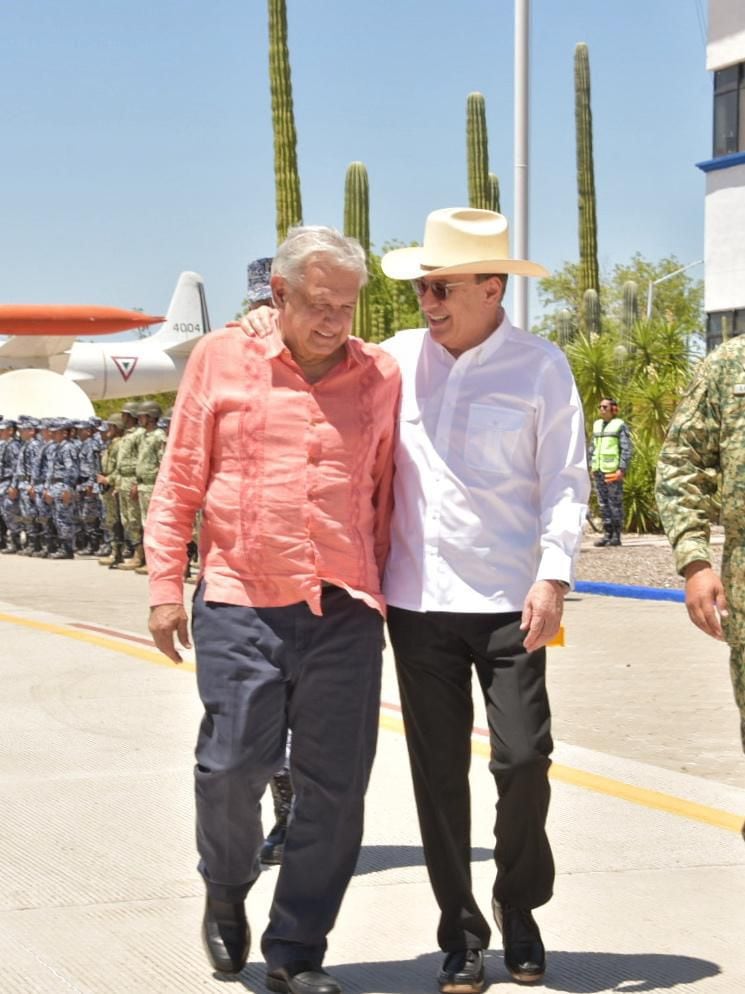 Alfonso Durazo y AMLO