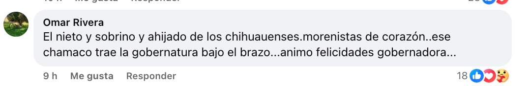 Felicitaciones para Andrea Chávez