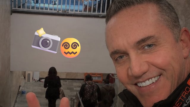 Adrián Rubalcava responde a polémica por foto con IA en Metro CDMX