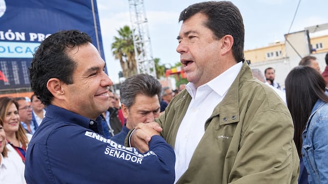 Enrique Vargas del Villar, diputado por Morena y el panista Pedro Haces