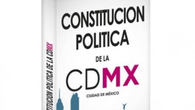 La Ciudad de México tiene su Constitución, que desde luego no emanó de una lucha armada, como la Constitución Federal de 1917, que fue producto de la revolución mexicana.