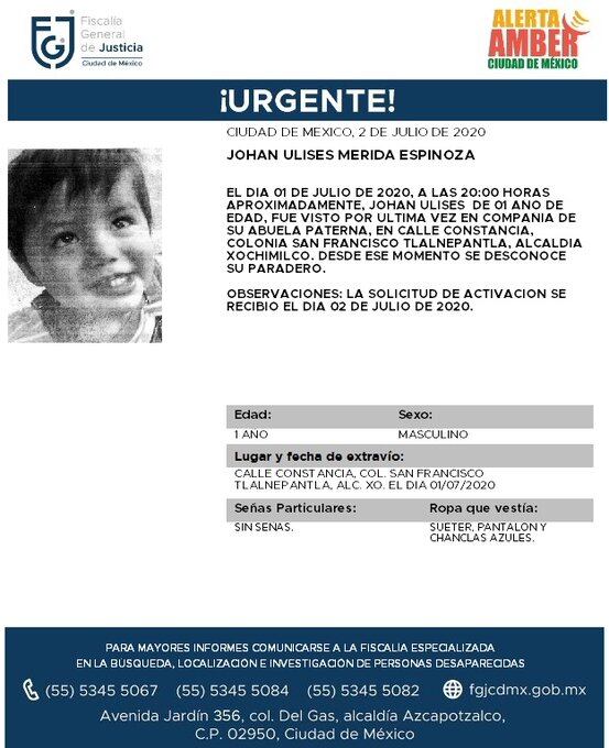 Ficha de búsqueda de Johan.