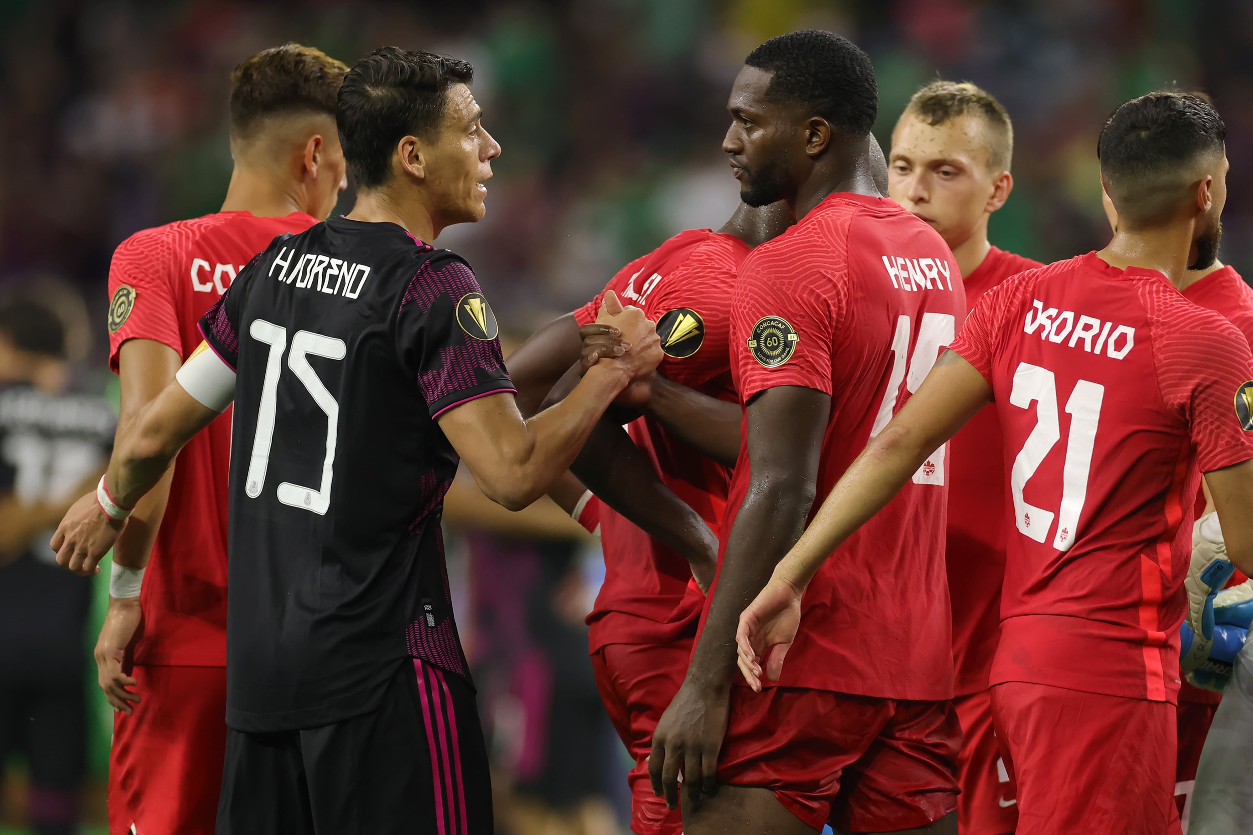 Selección de futbol de México vs Selección de futbol de Canadá