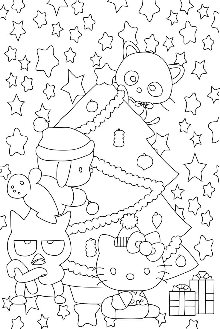 Hello Kitty invierno