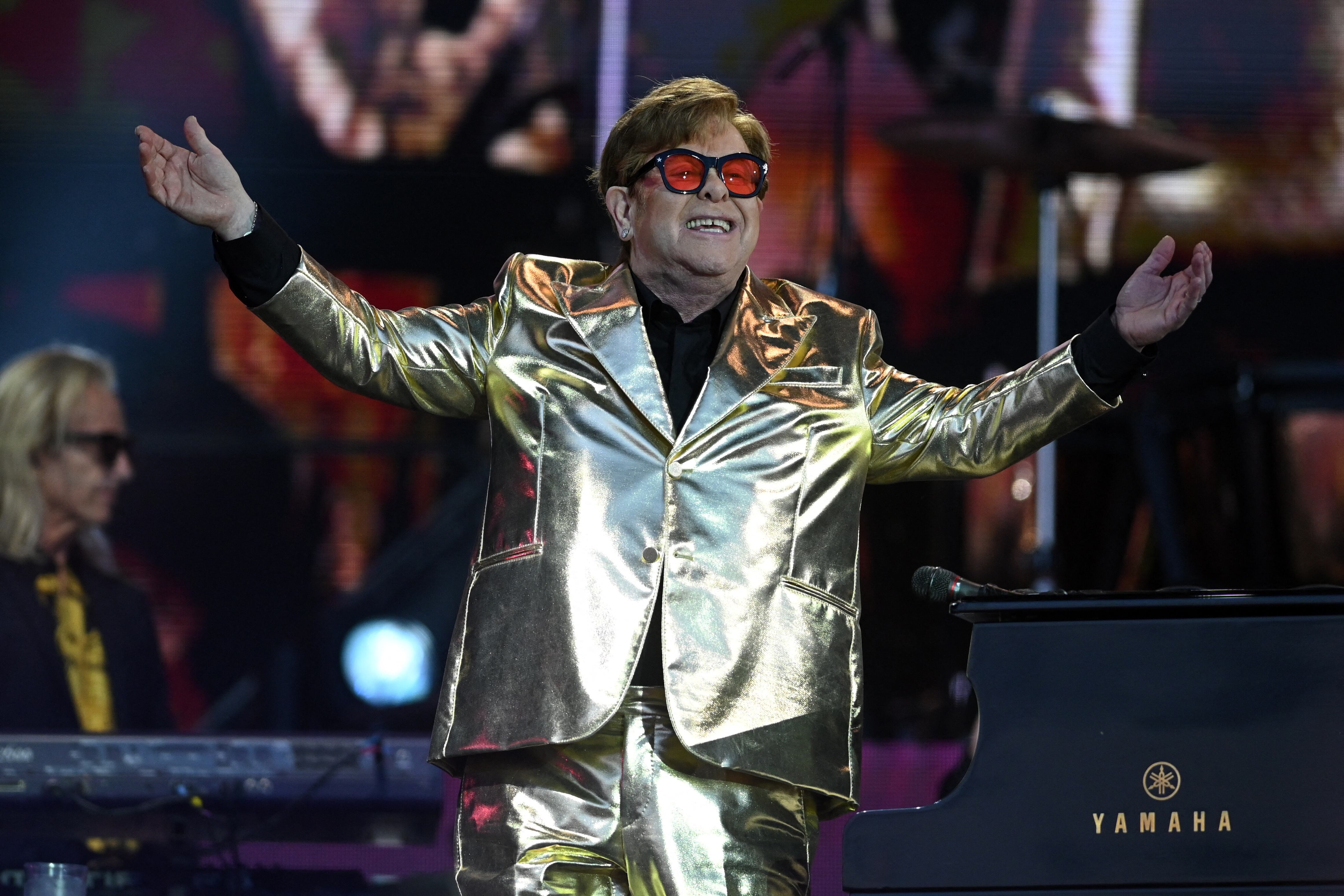 Elton John logró este legendario éxito en Glastonbury 2023