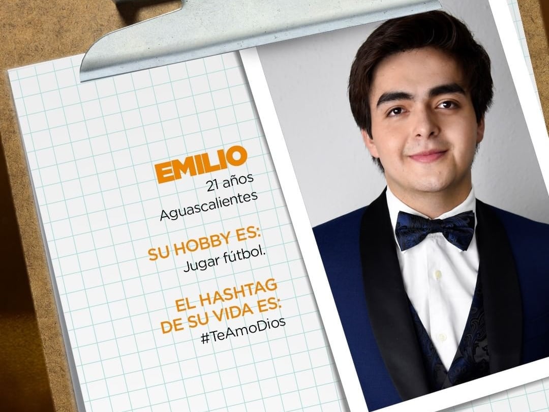 Emilio, alumno de La Academia 2022
