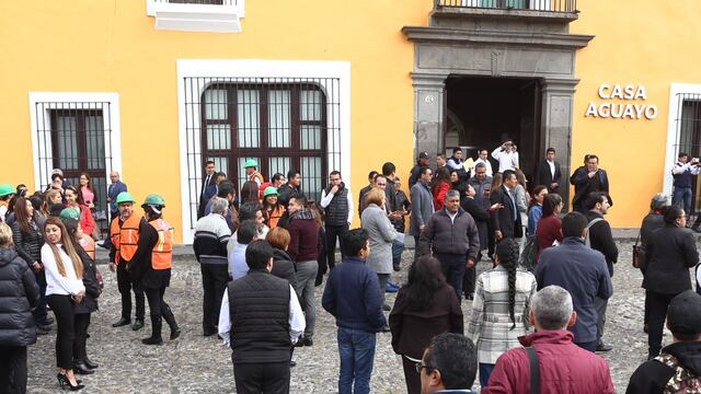 El simulacro planteó la hipótesis de un sismo de magnitud 7.0 con epicentro en el Estado de México.