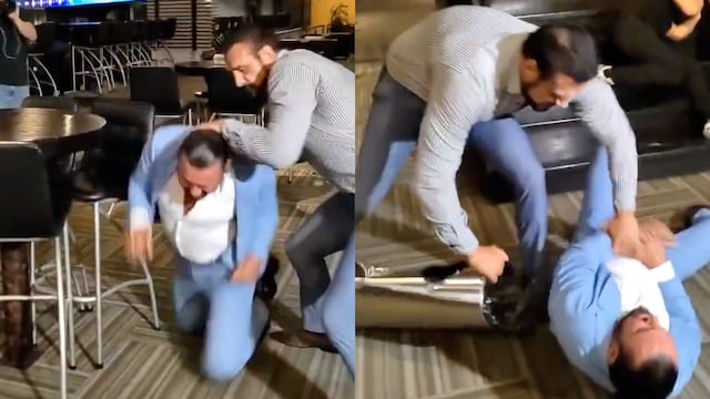 Alberto del Río vuelve a agarrarse a golpes en público; ahora vs Latin Lover en plena conferencia