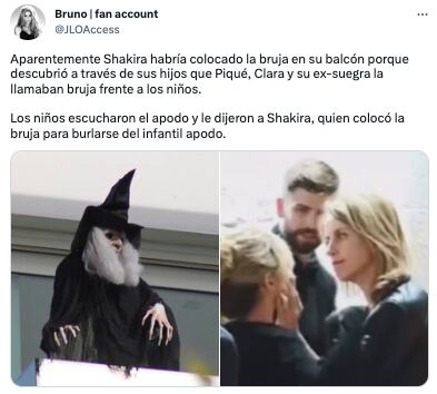 Shakira se burla de sus exsuegros
