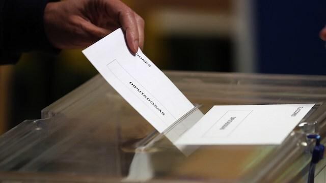 Elección en España.