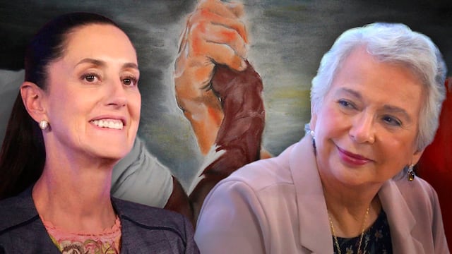 Olga Sánchez Cordero manifiesta apoyo por Claudia Sheinbaum para elecciones 2024.