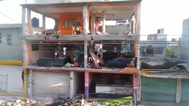 Explosión en casa de Ecatepec