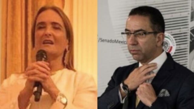 Patricia Armendariz y Javier Lozano