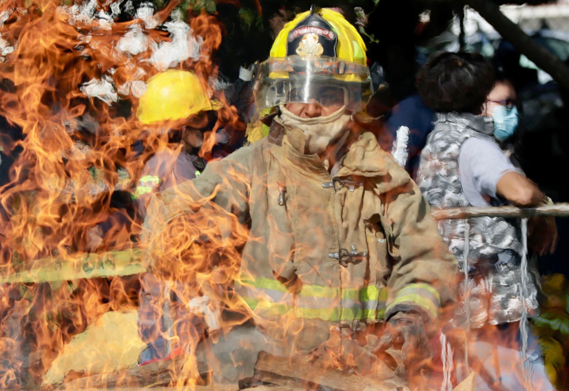 Bombero de Oaxaca