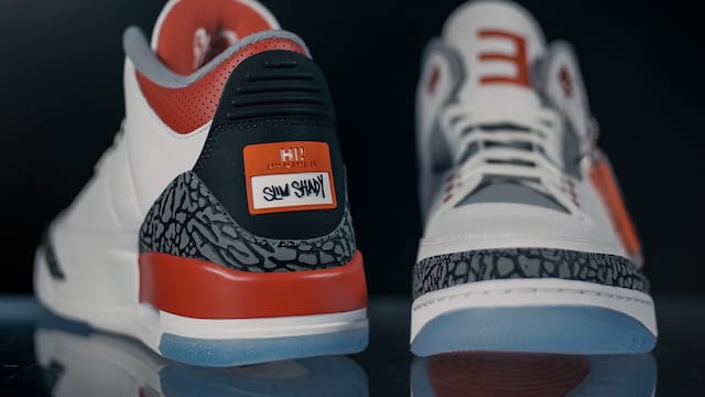 Los "Slim Shady", tenis de Eminem