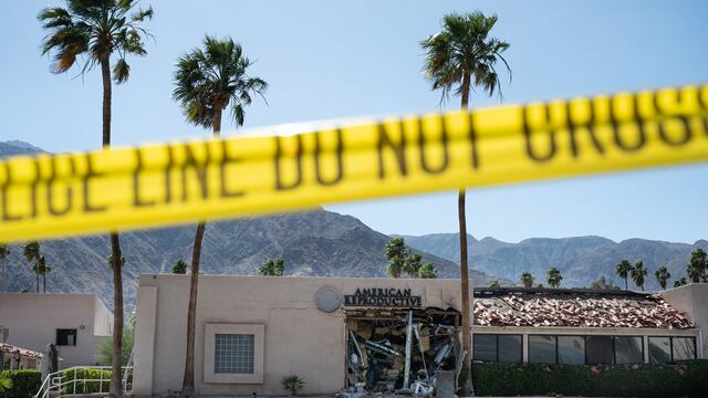 Ataque contra clínica de fertilidad en Palm Springs