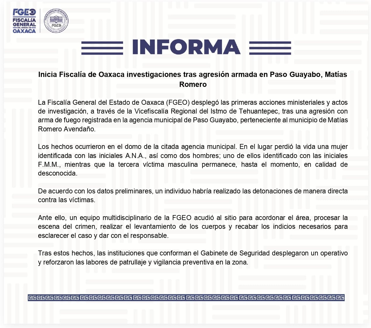 Fiscalía de Oaxaca investiga asesinato de Amy Navarrete, excandidata del PVEM