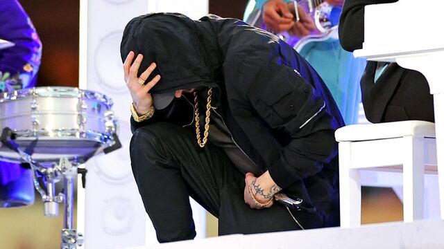 Eminem show del medio tiempo Super Bowl.