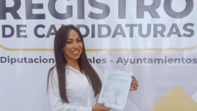 Denisse Arlen Cruz Castillo, candidata transgénero en Nuevo León