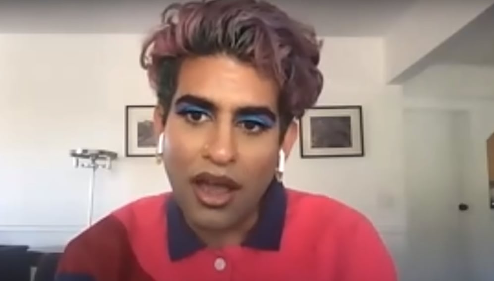 Alok Vaid-Menon, activista no binario.