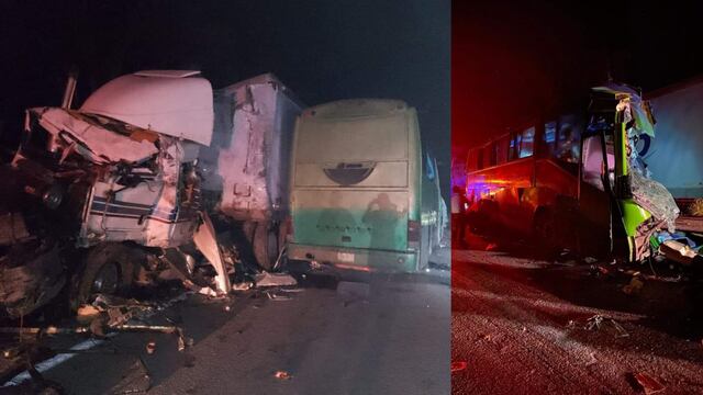 Accidente en carretera Villahermosa-Escárcega deja 8 muertos y 14 heridos