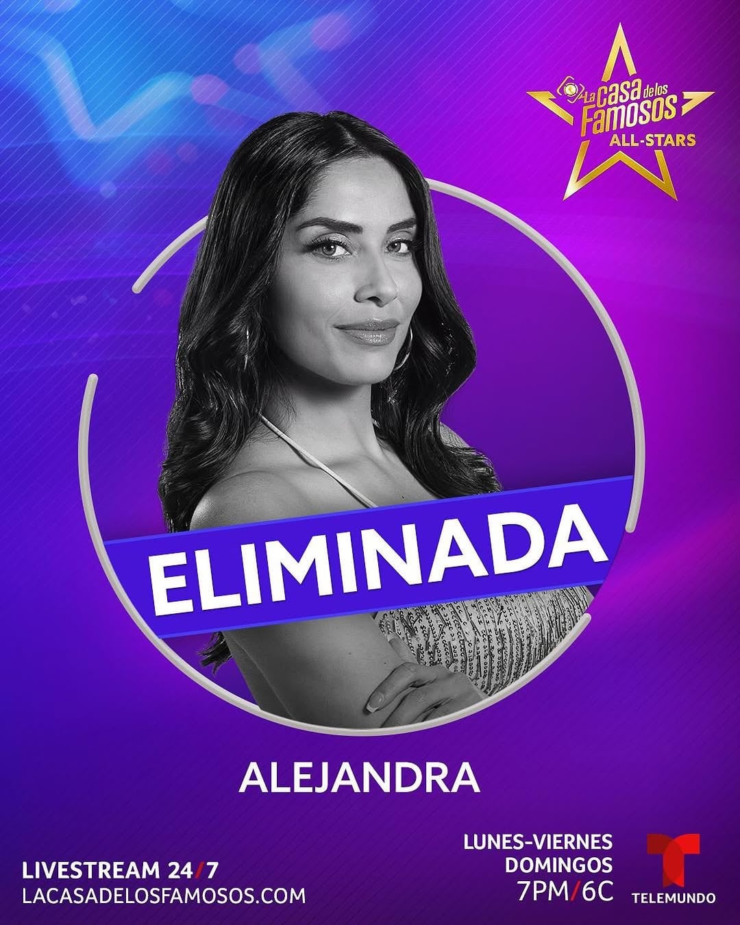 Alejandra Tijerina, eliminada de La Casa de los Famosos All Stars
