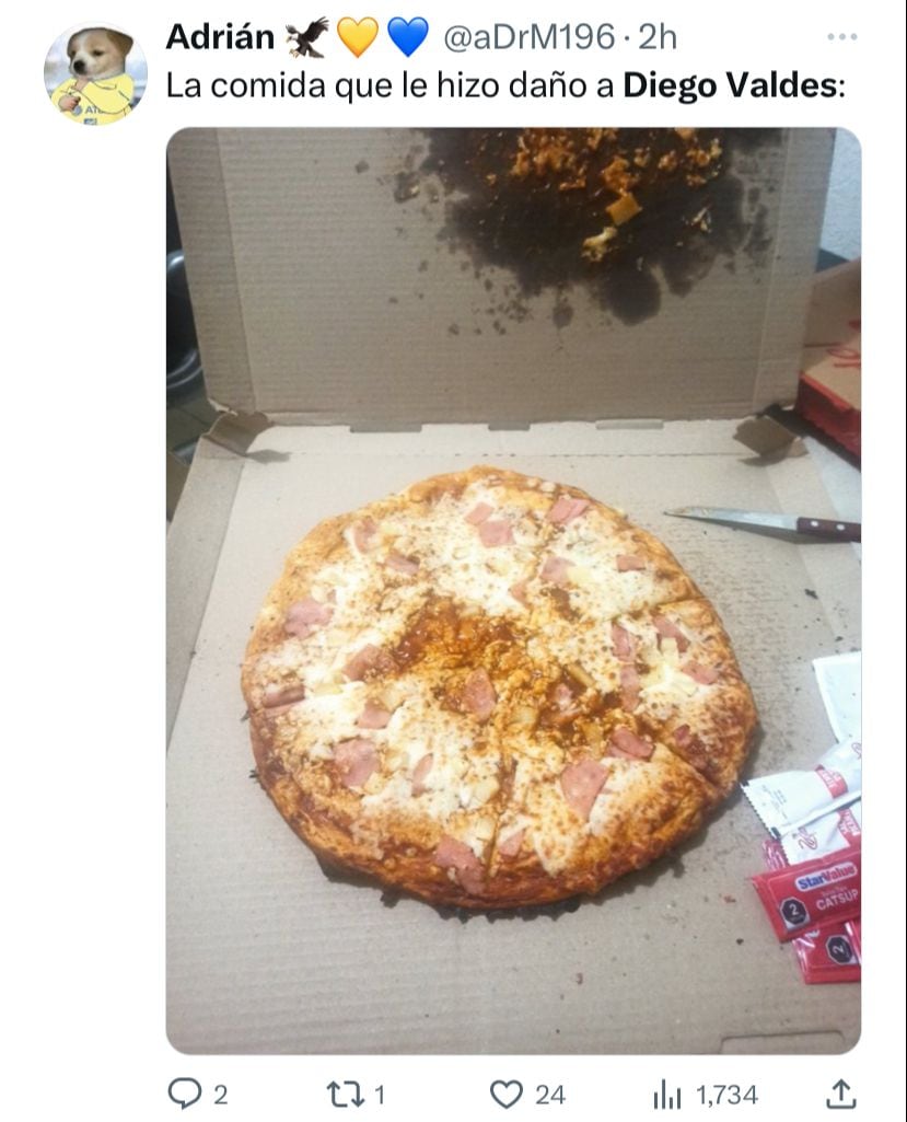 Memes Diego Valdés.