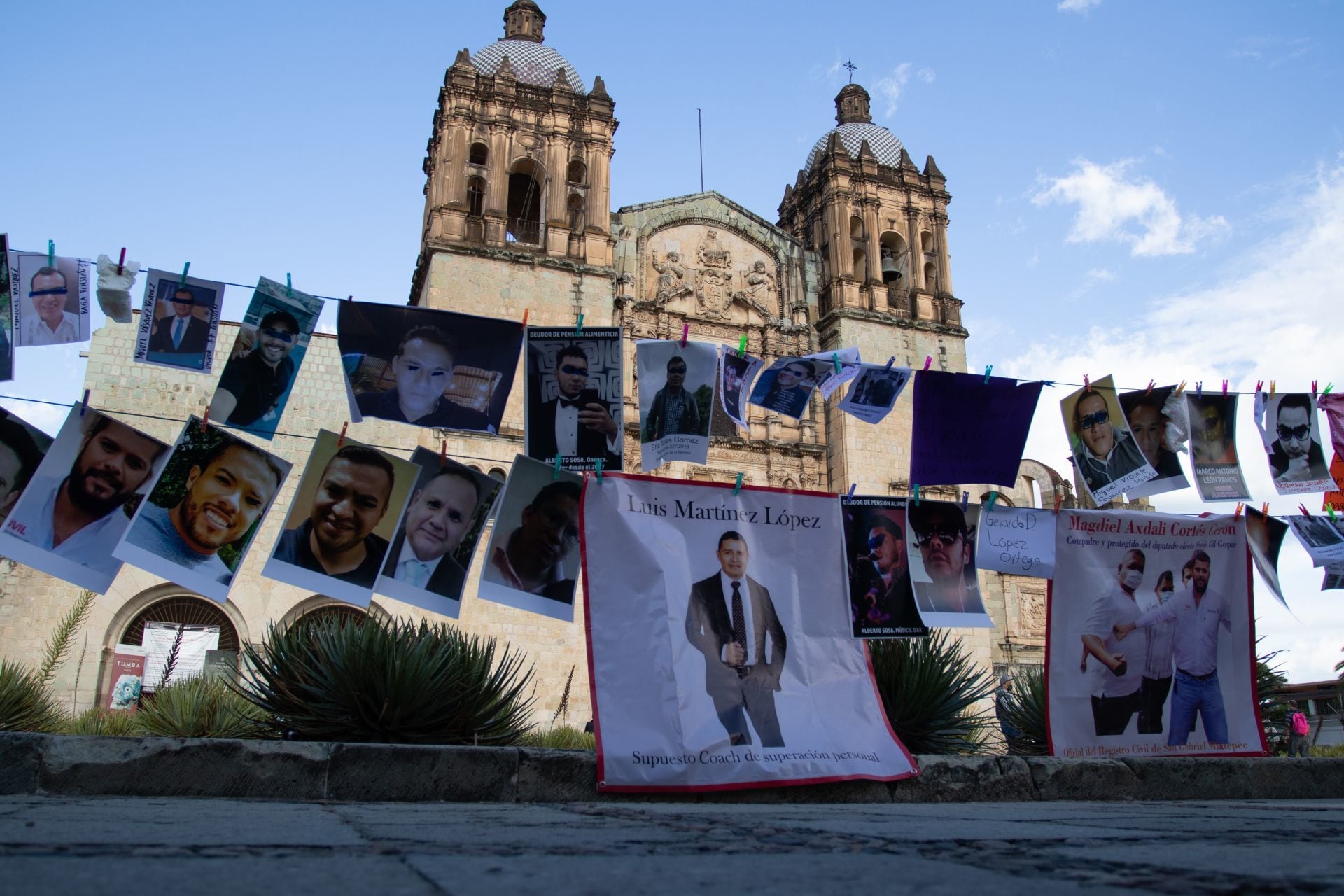 Tendedero de deudores alimentarios en Oaxaca