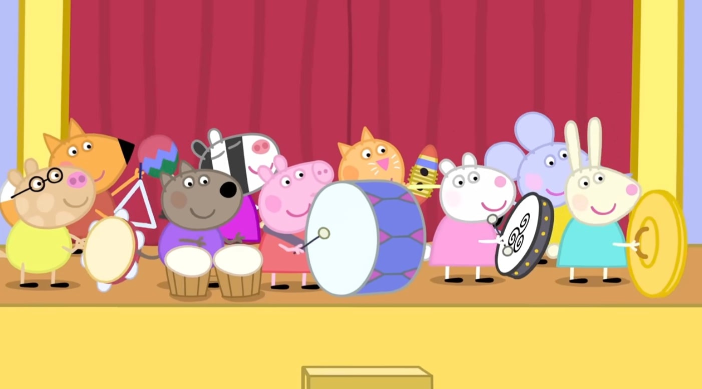 Peppa Pig por Día Internacional del Director de Orquesta