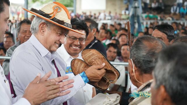 Andrés Manuel López Obrador. Inseguridad no le afecta.
