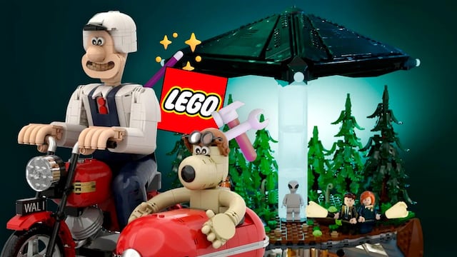 Lego de Wallace y Gromit, y X-Files