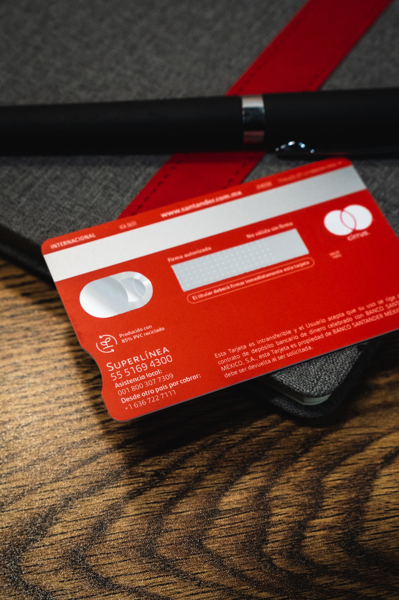 Tarjeta de crédito Santander