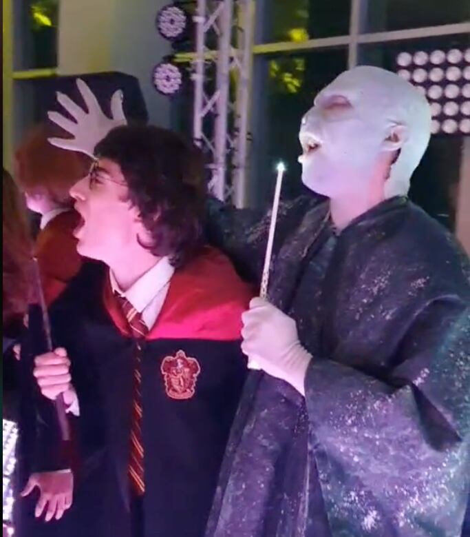 Fiesta de XV años con temática de Harry Potter